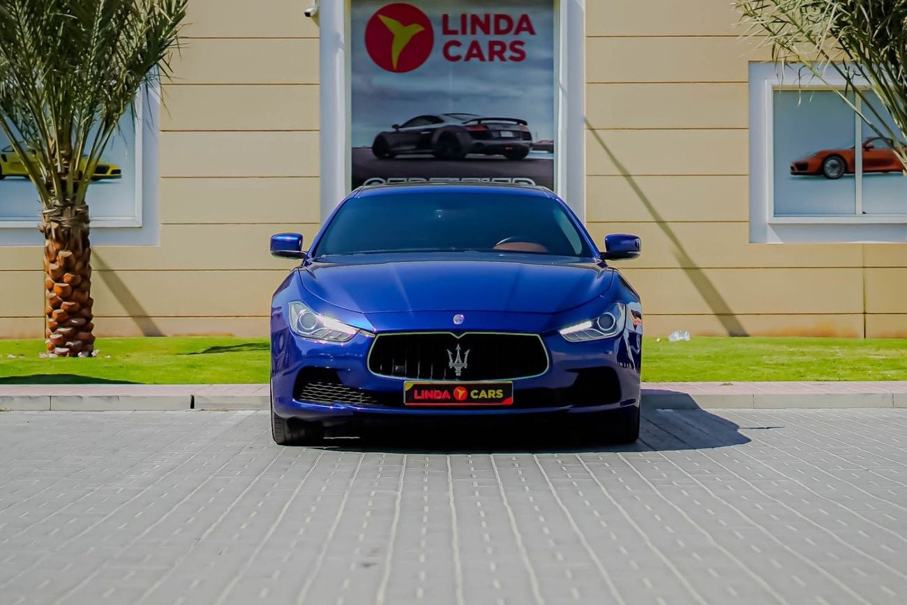 Maserati Ghibli Std 3.0L Maserati Ghibli 2015 GCC for 936.00 AED monthly