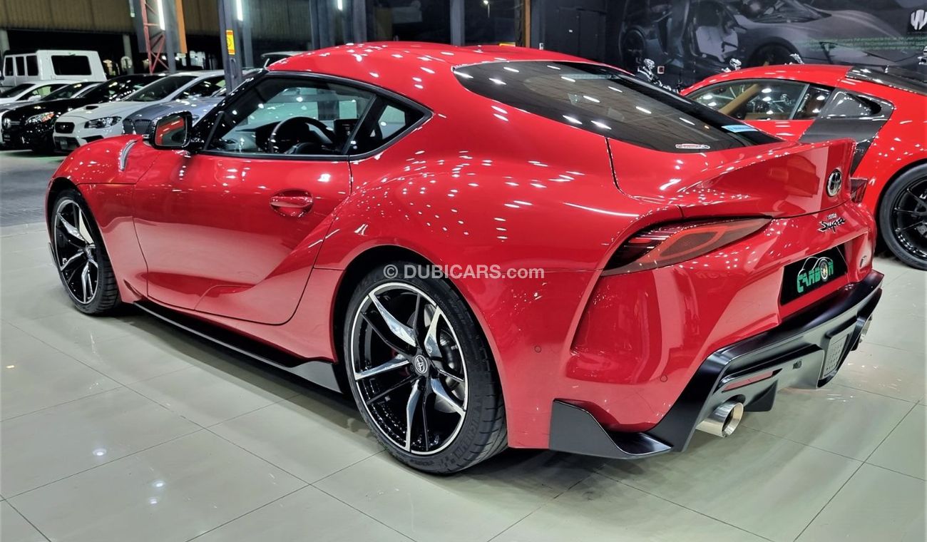 Toyota Supra GR TOYOTA SUPRA 2022 GCC UNDER AL FUTTAIM WARRANTY ONLY 13K KM FOR 219K AED