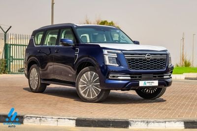 نيسان باترول LE PLATINUM CITY 2026 | GCC | 3.5L V6 | AWD | Beige Interior | 8-Seater | Height Control | Export