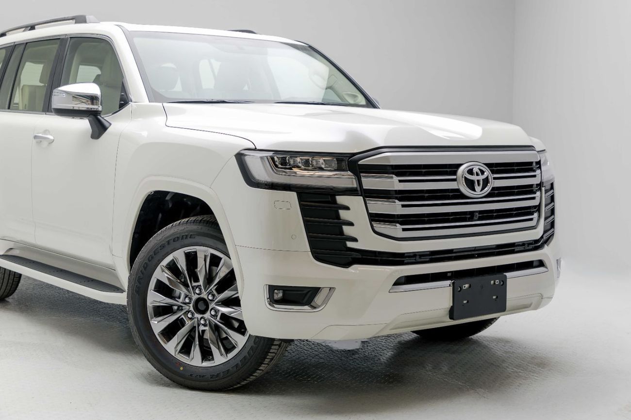 تويوتا لاند كروزر VX HI 4.0L - White Pearl Inside Beige | Export Only