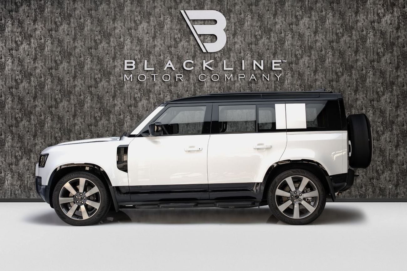 Land Rover Defender 110 X-DYNAMIC HSE P400 BUY NOW, PAY LATER | THE BLACKLINE STANDARD | 2030 Land Rover Warranty + Service, Low KMs, GCC