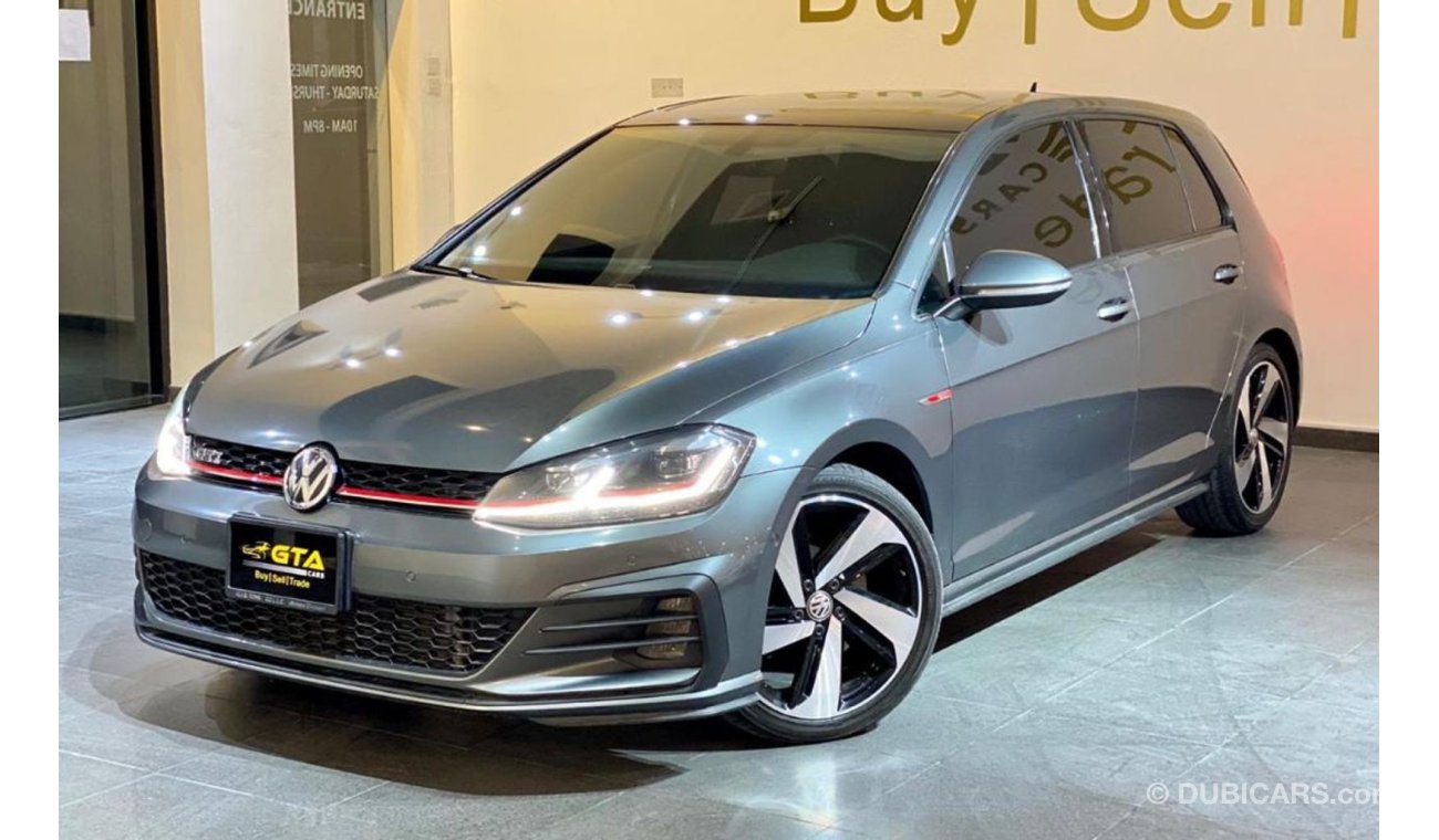 Volkswagen Golf 2019 Volkswagen GTI, Warranty+Service Contract, Full History, GCC