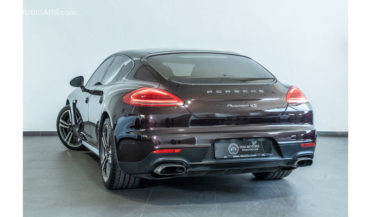 بورش باناميرا 2014 Porsche Panamera 4 / Porsche Warranty / Sports Chrono / Turbo Wheels