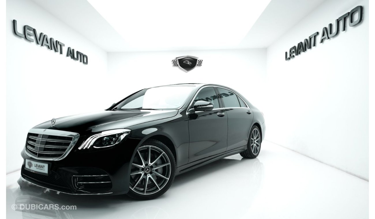 مرسيدس بنز S 450 2018- MERCEDES S450 - WITH ATTRACTIVE PRICE -FREE ACCIDENT - NO PAINT