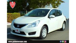 Nissan Tiida 2014 - WARRANTY - EXCELLENT CONDITION- BANK FINANCE AVAILABLE - VAT INCLUSIVE