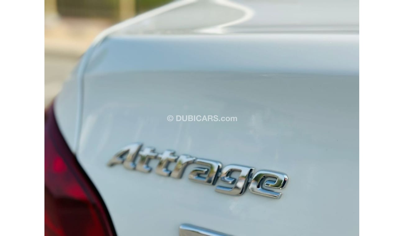 Mitsubishi Attrage GLX Mid LOW MILLEAGE || 550 PM || MITSUBISHI ATTRAGE GLX 1.2 || ORIGNAL PAINT || 0% DP || GCC