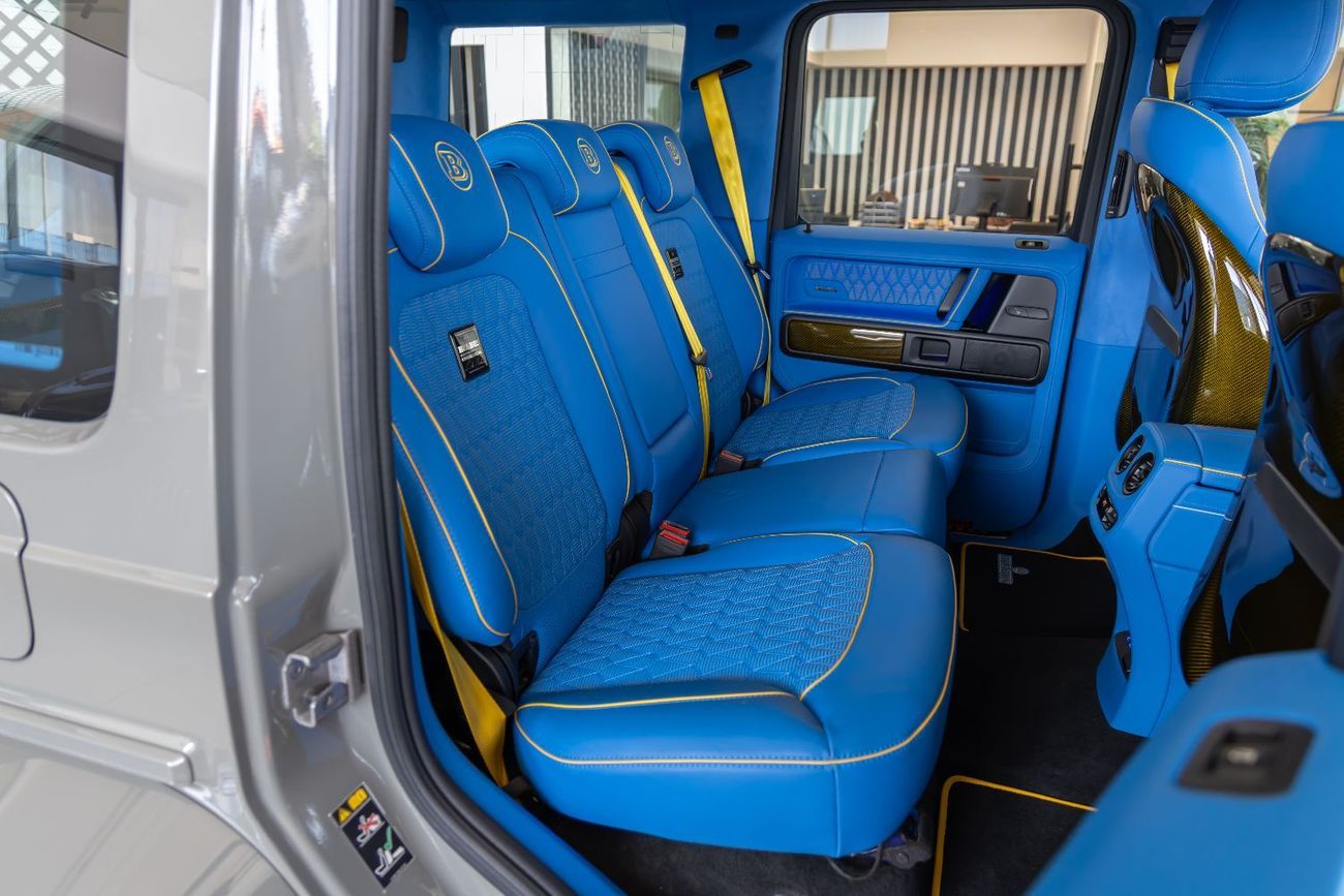 Mercedes-Benz G 63 AMG 4MATIC SUV BRABUS Kit 800 | Carbon Fiber Interior  Seats | Star Light Roof | Prefect Condition 2025