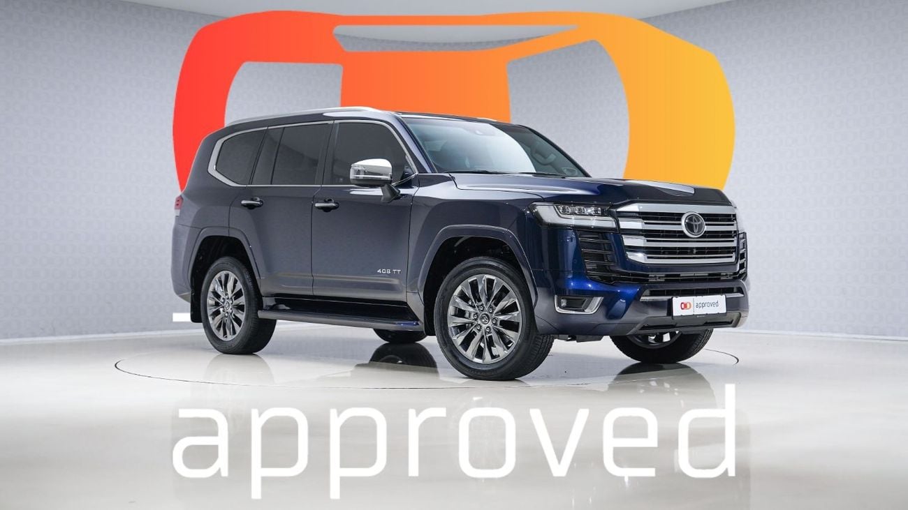 تويوتا لاند كروزر 3.5 VXR 409TT - Warranty until July 2026 - Approved Prepared Vehicle