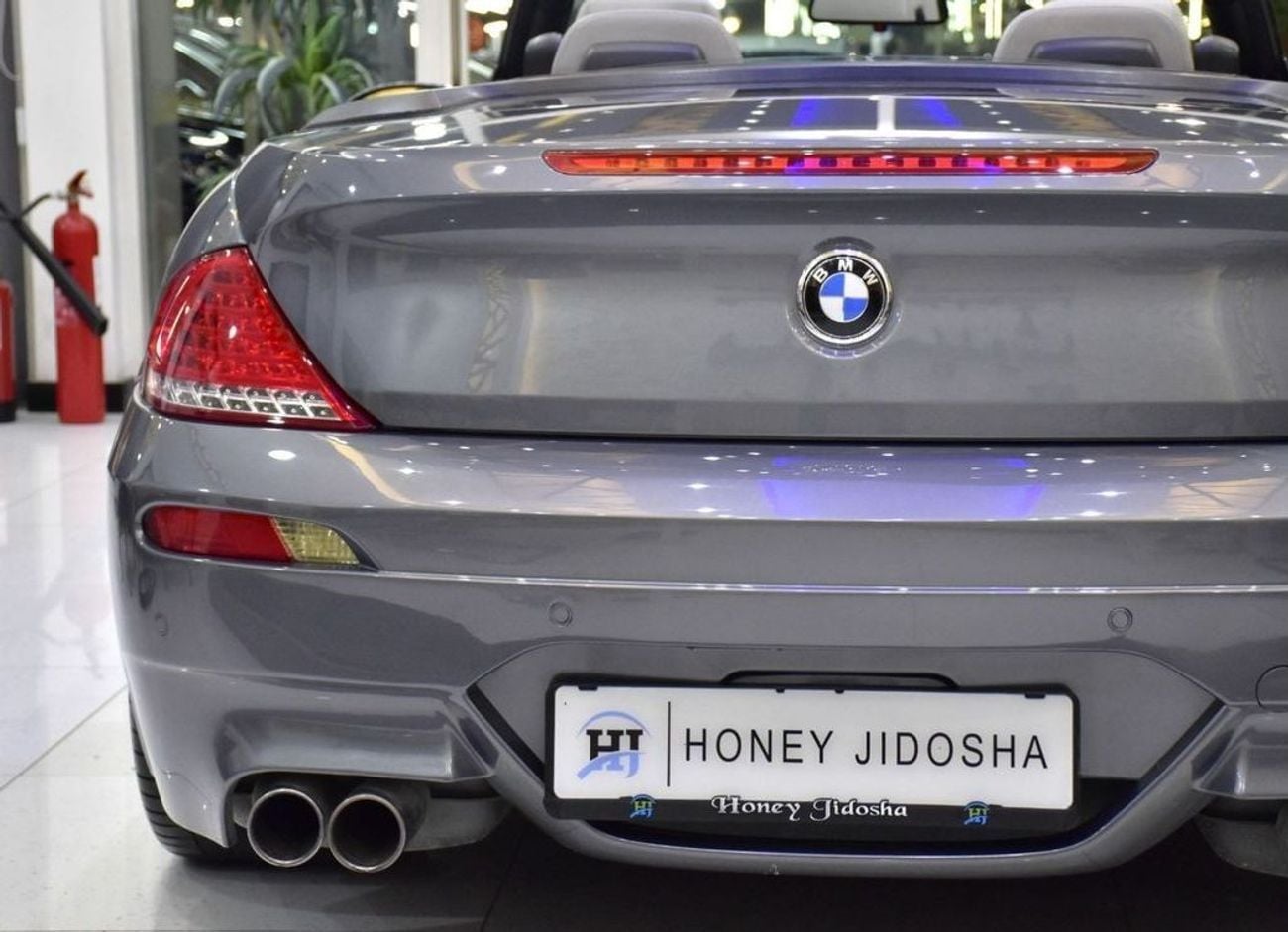 BMW M6 STANDARD EXCELLENT DEAL for our BMW M6 Convertible ( 2008 Model ) in Gray Color American Specs