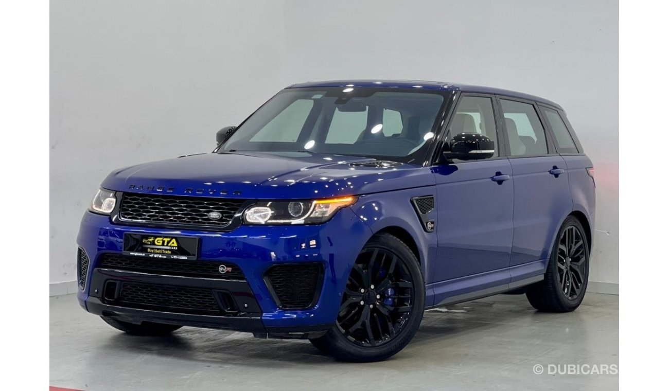 Land Rover Range Rover Sport SVR 2015 Range Rover SVR, Full Service History, Warranty, Low Kms, GCC