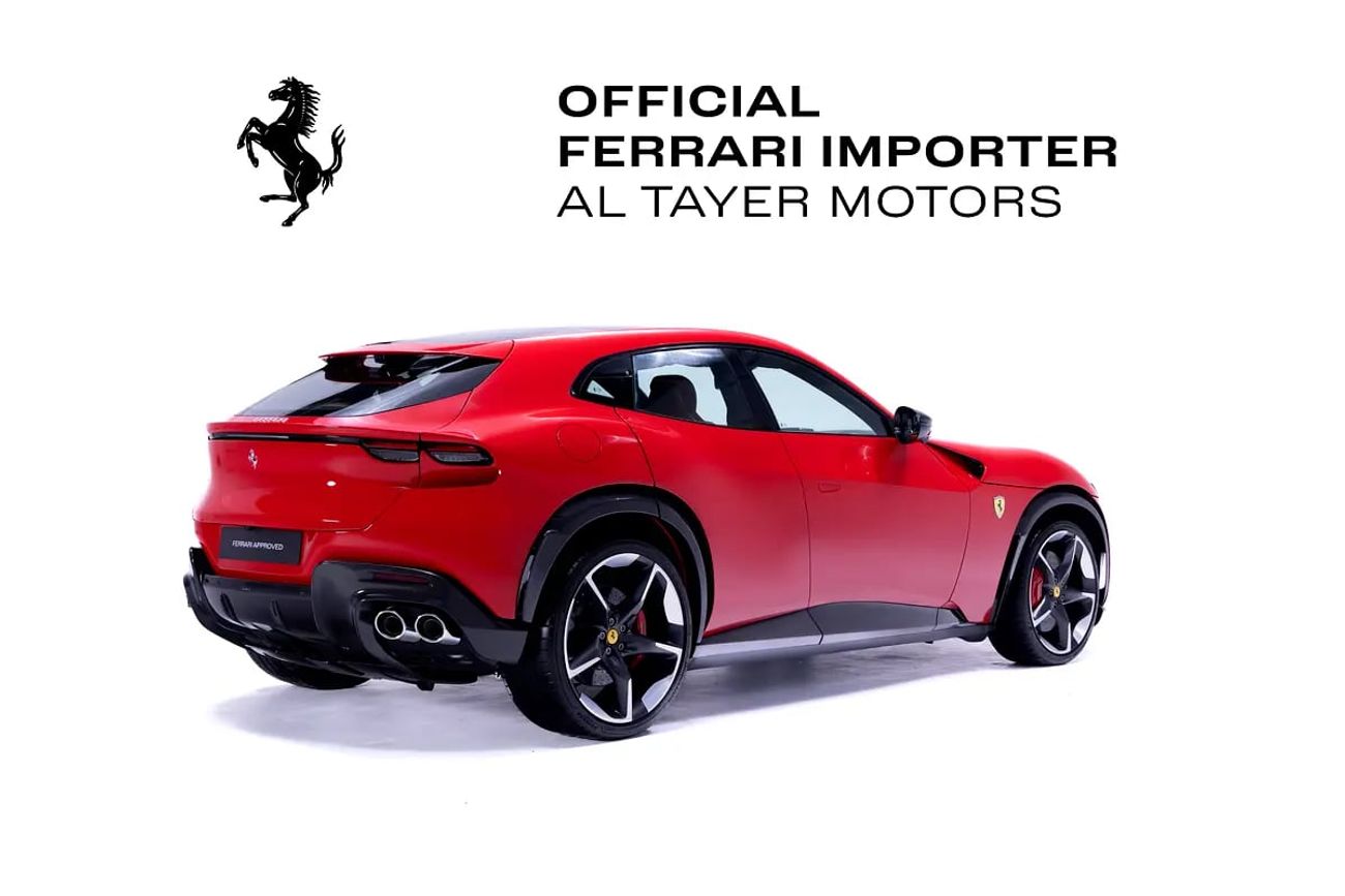 Ferrari Purosangue Delivery Mileage