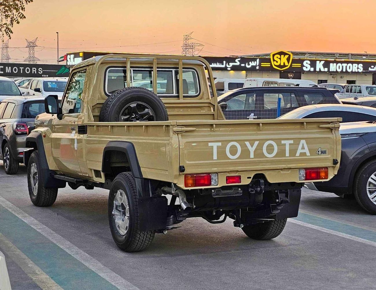 تويوتا لاند كروزر بيك آب LC79 / SINGLE CABIN / 2.8L V4 DIESEL M/T / SNORKEL / DIFF LOCK / 4WD (CODE # STD-E1)