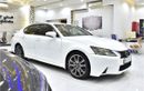 Lexus GS350 EXCELLENT DEAL for our Lexus GS350 F-Sport ( 2015 Model ) in White Color GCC Specs