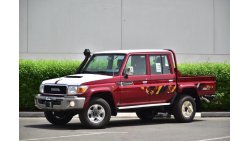 تويوتا لاند كروزر بيك آب 79 DOUBLE CAB LIMITED LX V8 4.5L TURBO DIESEL 5 SEAT MT