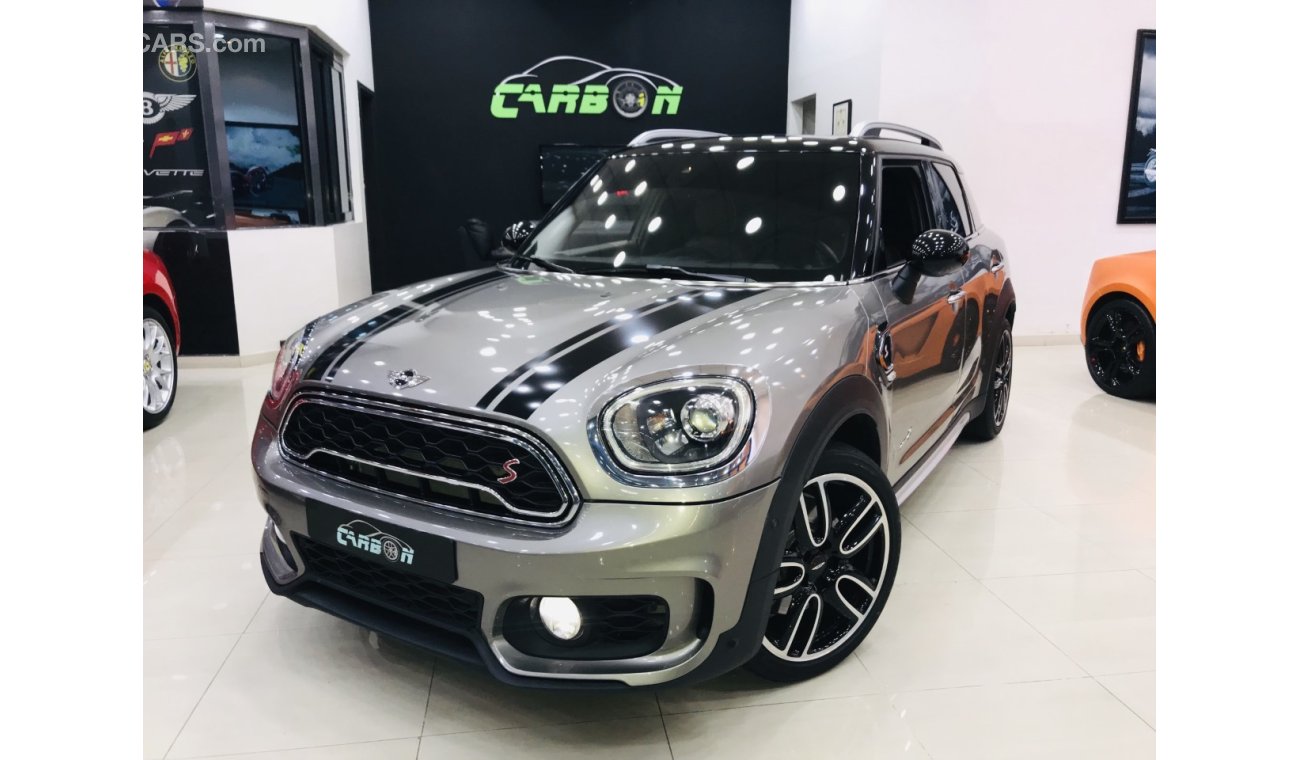 Mini Cooper S Countryman JCW KIT - 2018 - GCC - UNDER WARRANTY + FREE SERVICE - ( 1,800 AED PER MONTH )