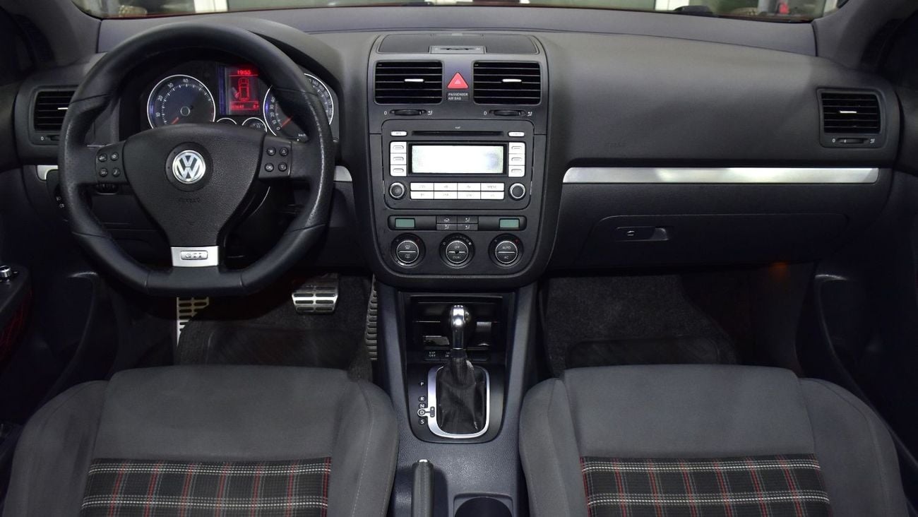 Volkswagen Golf EXCELLENT DEAL for our Volkswagen GTi ( 2009 Model ) in Red Color GCC Specs