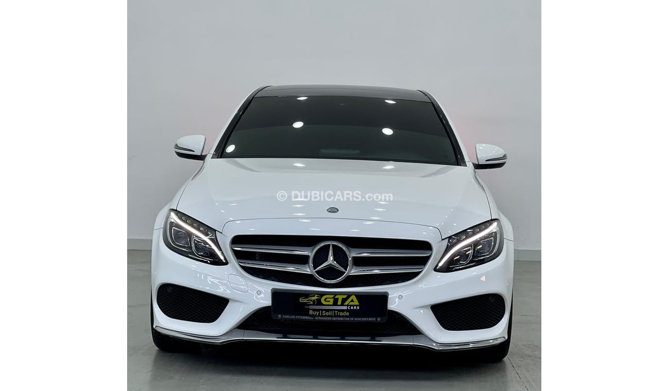 Mercedes-Benz C 200 AMG Pack 2016 Mercedes-Benz C200 AMG, Warranty, Full Service History, GCC
