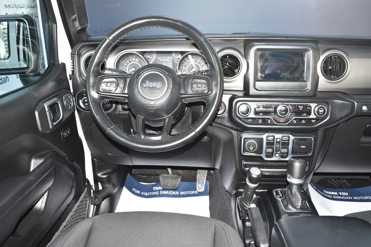 Jeep Wrangler AED 2079 PM | 3.6L UNLIMITED SPORT 4WD GCC DEALER WARRANTY