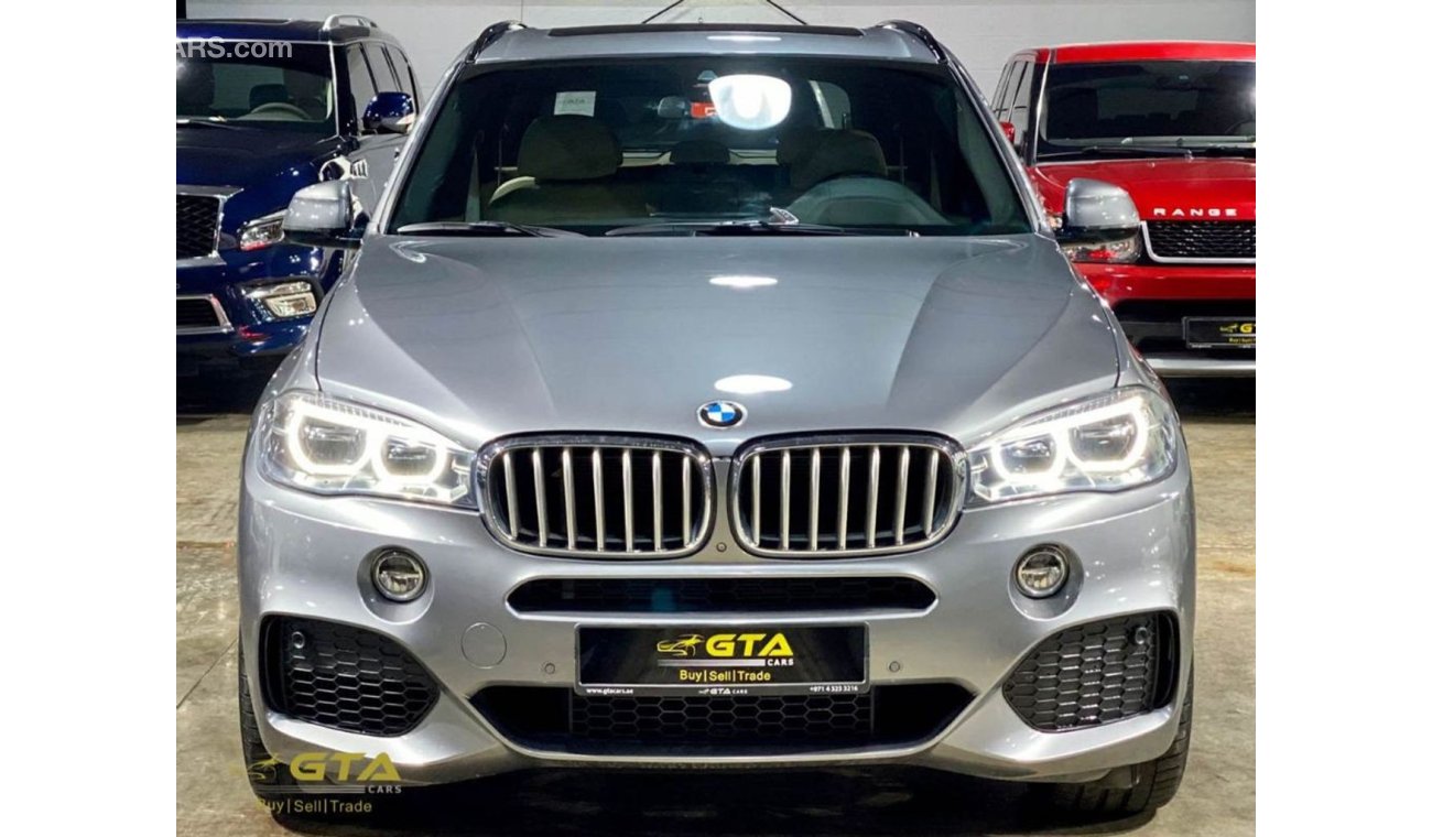 BMW X5 2018 BMW X5 xDrive50i M Sport, October 2023 BMW Warranty + Service Package, Fully Loaded, GCC