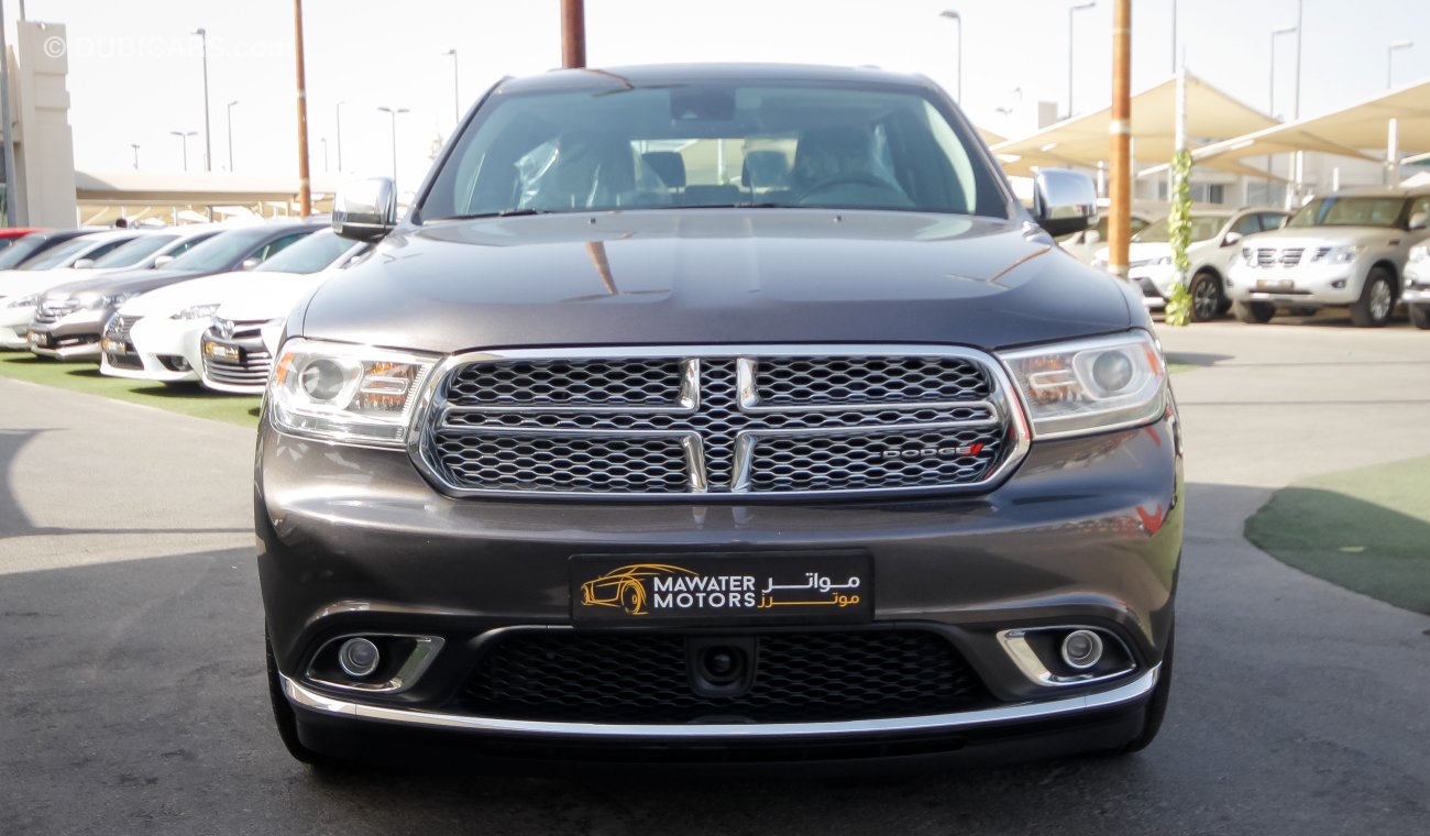 Dodge Durango 5.7L V8 AWD Citadel FULL SERVICE HISTORY GCC SPECIFICATION