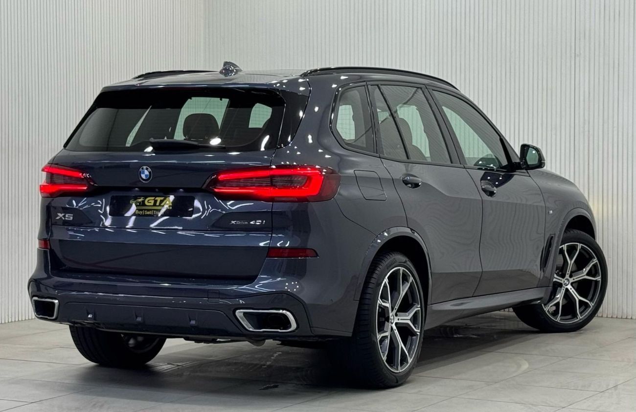 BMW X5 40i M Sport 3.0L 2022 BMW X5 xDrive40i M-Sport, 2027 BMW Warranty, Excellent Condition, GCC
