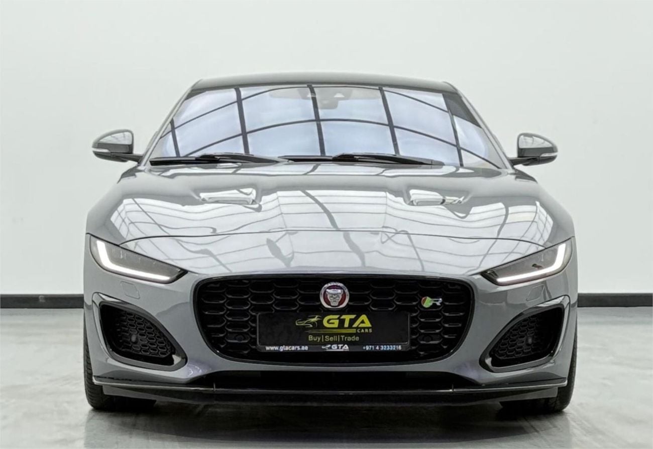 Jaguar F Type R 5.0L (550 HP) Coupe AWD 2021 Jaguar F-TYPE R ,Warranty ,Service History, Euro Specification