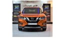 Nissan XTrail EXCELLENT DEAL for our Nissan XTrail 2.5 SL 2018 Model!! in Orange Color! GCC Specs