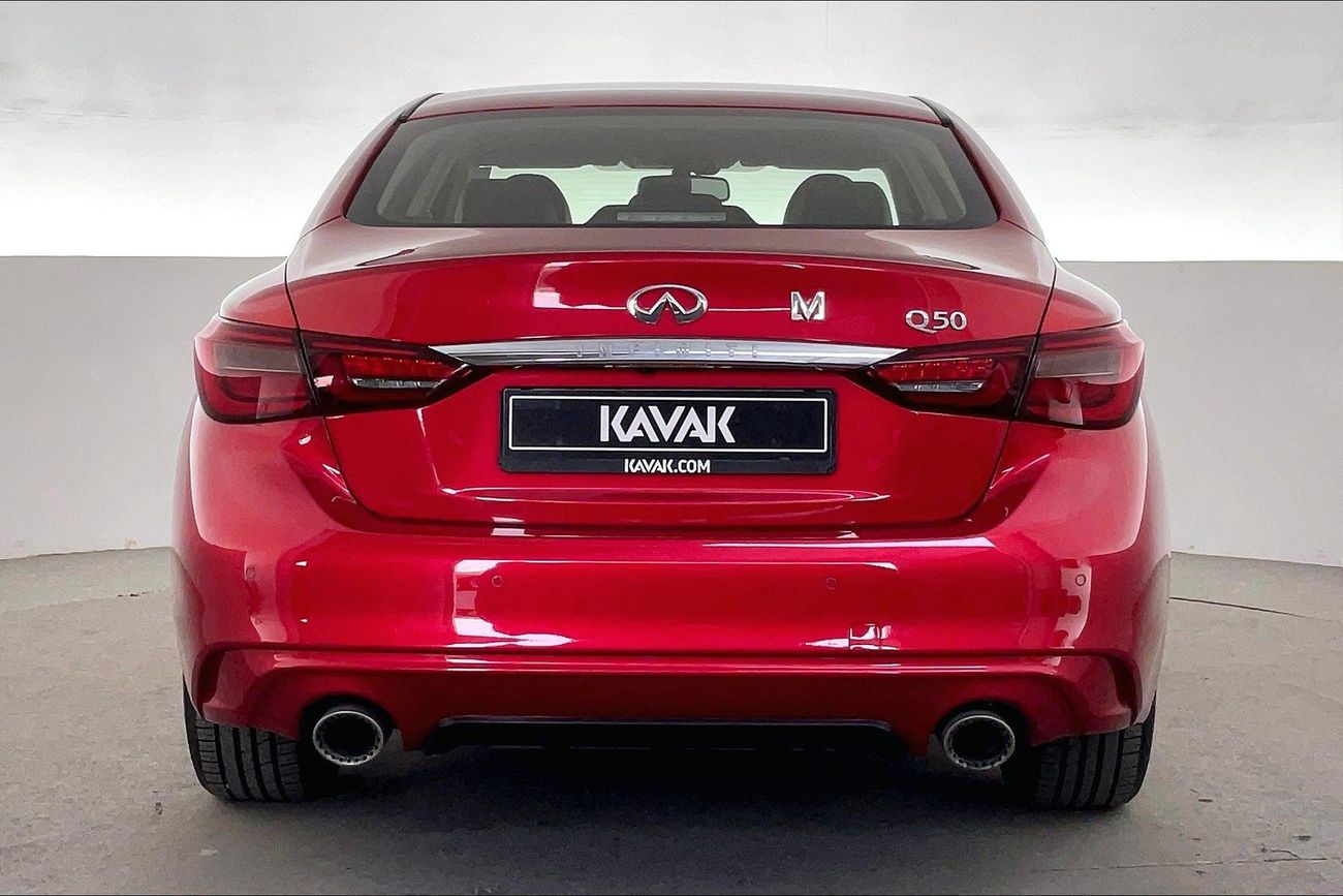 إنفينيتي Q50 Premium / Luxe | شامل الضمان | 0 ﺪﻔﻋﺓ ﺃﻮﻟﻯ