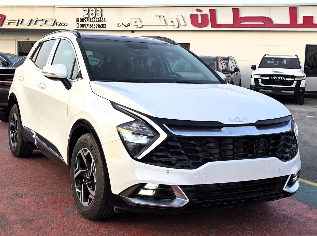 Kia Sportage KIA SPORTAGE EX 1.6L Turbo A/T SUV White pearl 2025 model