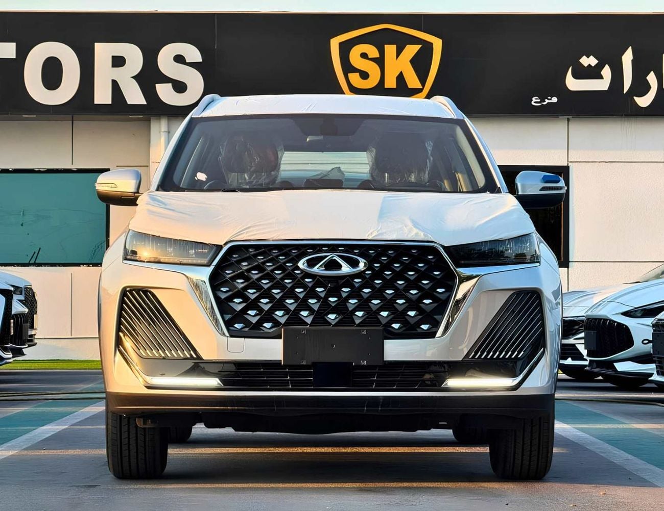 Chery Tiggo 7 1.5L PETROL V4 || LEATHER SEATS / BIG DVD+CAMERA / FR&RR PARKING SENSOR (CODE # TG7CSTDO)
