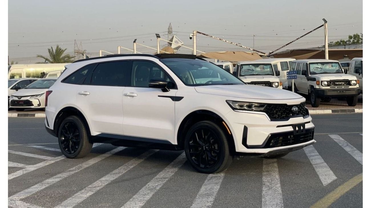 كيا سورينتو 2021 Kia Sorento SX 2.5L V4 Turbo - 4x4 AWD - Full Option Panoramic View - 7 Seater -