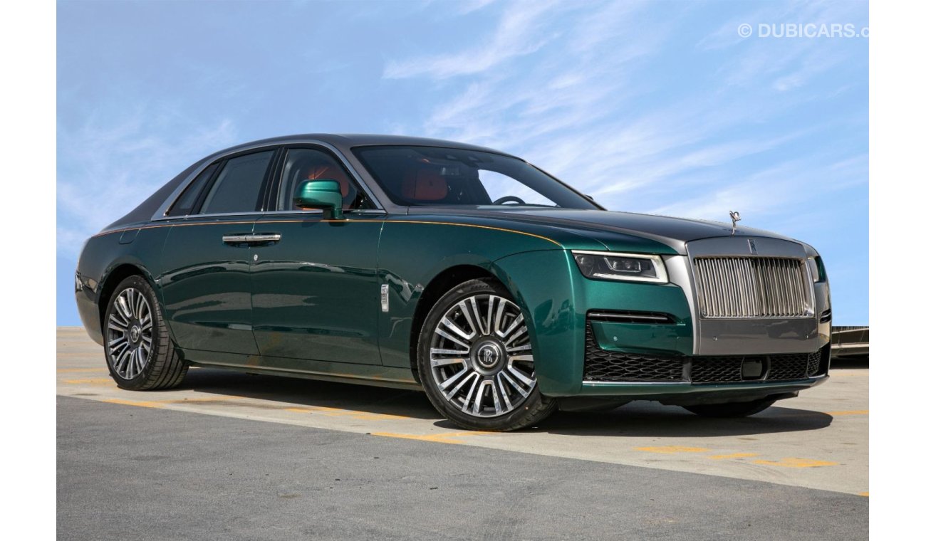 Rolls-Royce Ghost Dual Tone Imperial Jade and Jubilee Silver 6.6L Fully Loaded with Illuminated Grille , Apple Carplay