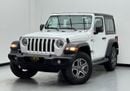 Jeep Wrangler Sport 3.6L A/T (5 Seater) 2023 Jeep Wrangler Sport, 2026 Jeep Warranty, Jeep Service History, GCC