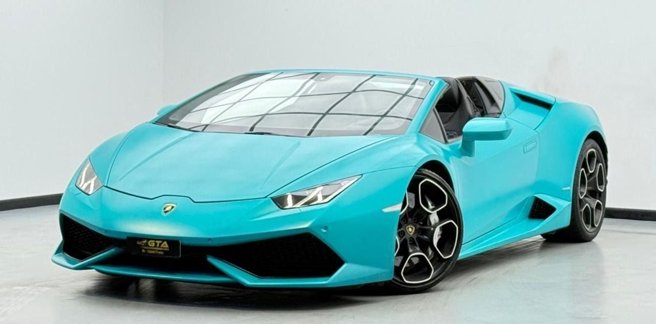 Lamborghini Huracan 2017 Lamborghini Huracan LP610-4 Spyder ,Full Service History ,GCC