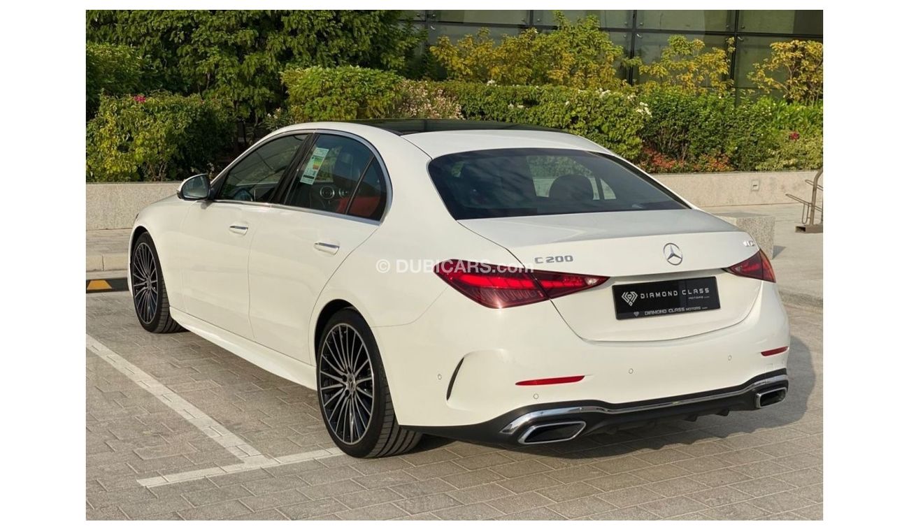 Mercedes-Benz C 200 Mercedes C200 AMG Panoramic  2023 GCC  5 Years Warranty