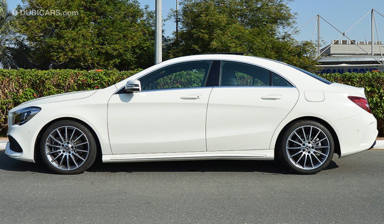 Mercedes-Benz CLA 250 AMG, I-4 Turbo, 0km, GCC Specs w/ 2 Years Unlimited Mileage Warranty