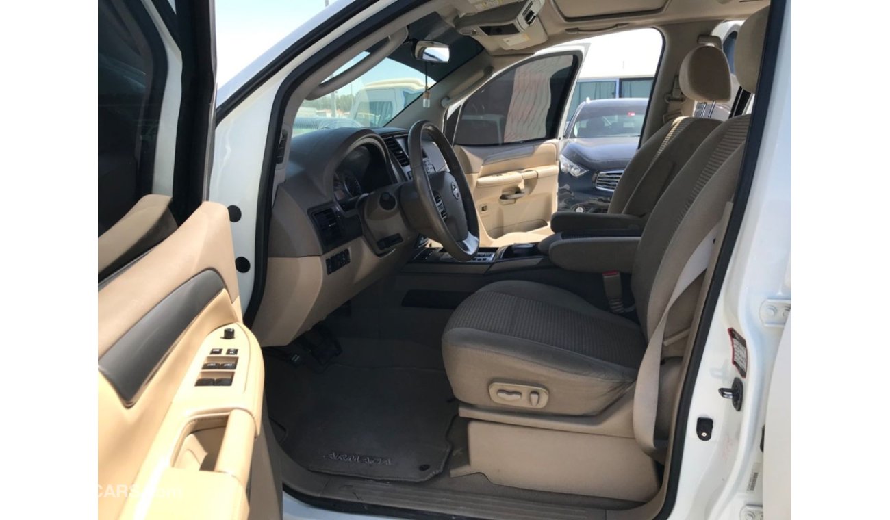 Nissan Armada ‏نيسان أرمادا موديل 2009 se ‏فتحة سقف بحالة ممتازة خليجي