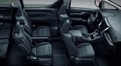 Toyota Alphard interior - Seats