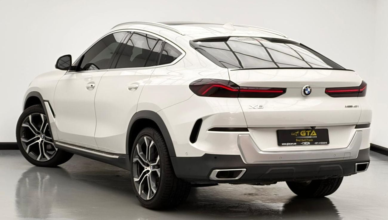 BMW X6 2021 BMW X6 xDrive40i M-Sport, 1 Years Warranty Unlimited Km, BMW Full Service History, GCC