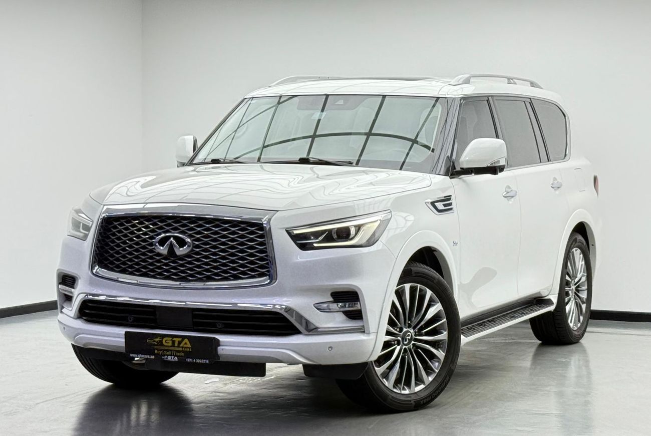 إنفينيتي QX80 2020 Infiniti QX80 Sensory, Warranty, Full Service History, Excellent Condition, Low Km, GCC