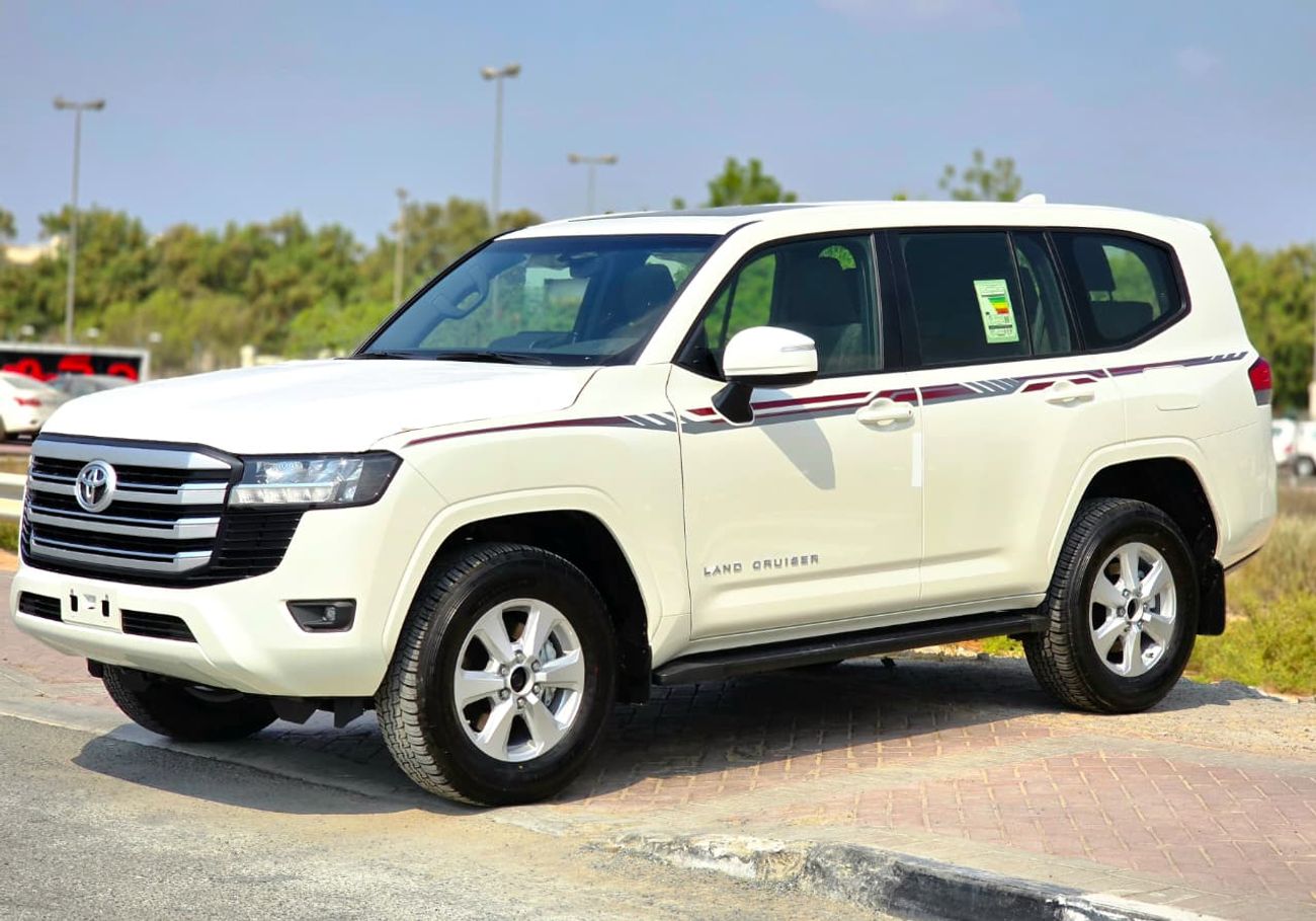 تويوتا لاند كروزر Toyota Land Cruiser GXR 3.5L Tween Turbo Model 2026 With Sunroof, Col Box, Power Seat,