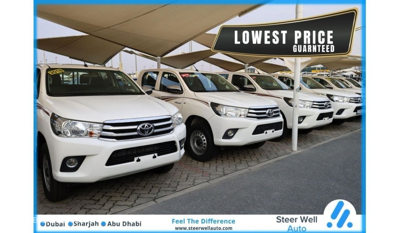 تويوتا هيلوكس GL | 4X4 - 2.7L PETROL - AUTOMATIC - D/CABIN | GCC SPECS | BEST PRICE