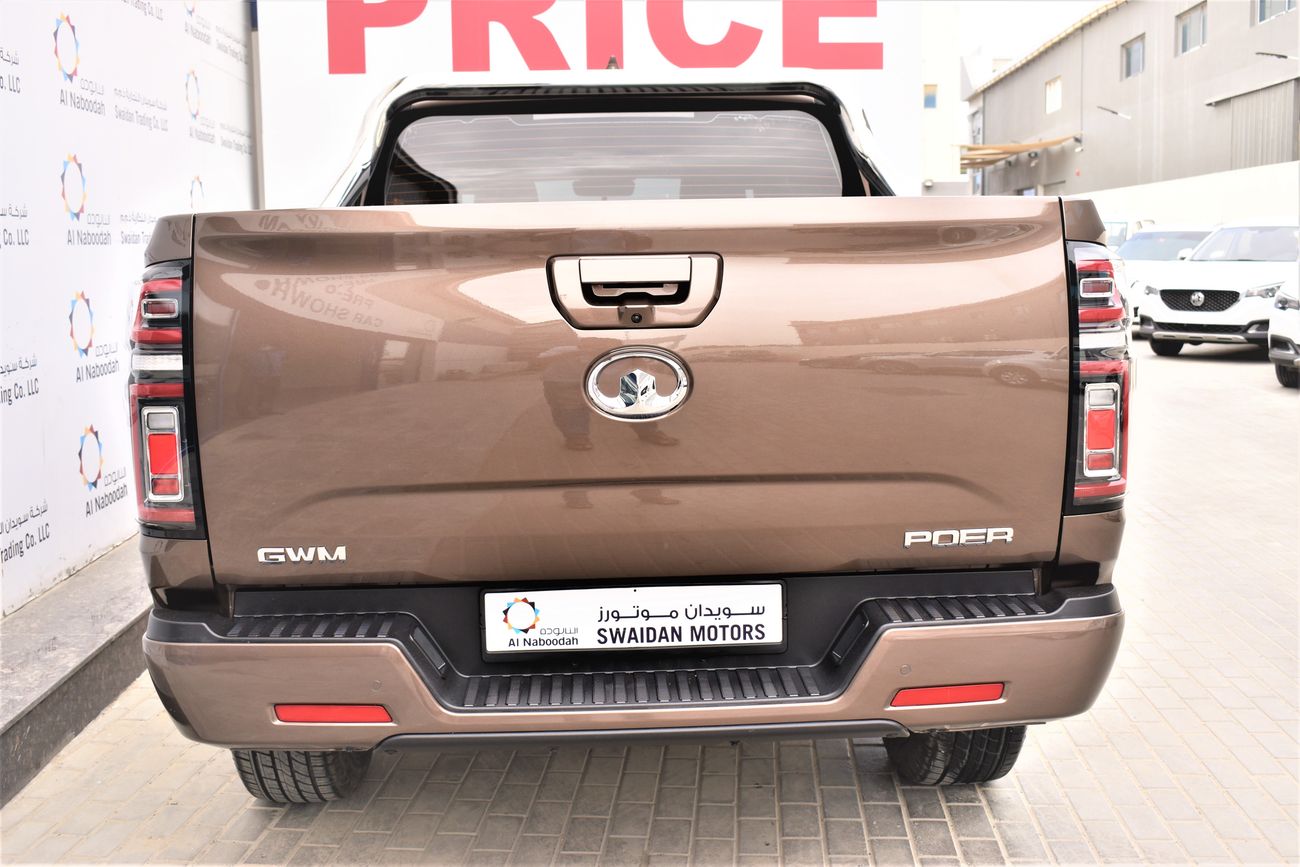 Great Wall Poer HIGH 2.0L TURBO 4WD 2021 GCC AGENCY WARRANTY