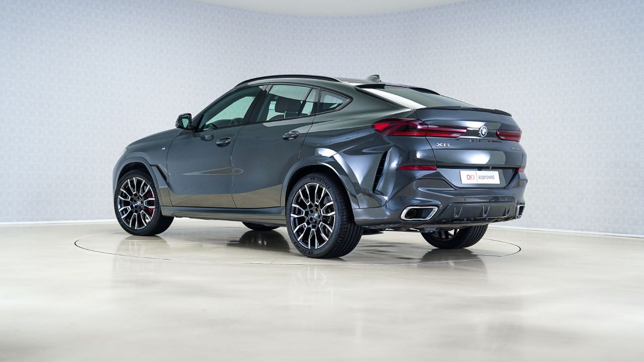 بي أم دبليو X6 40i M Sport 3.0L | AED 3,593PM | Warranty & Service October 2026 | GCC