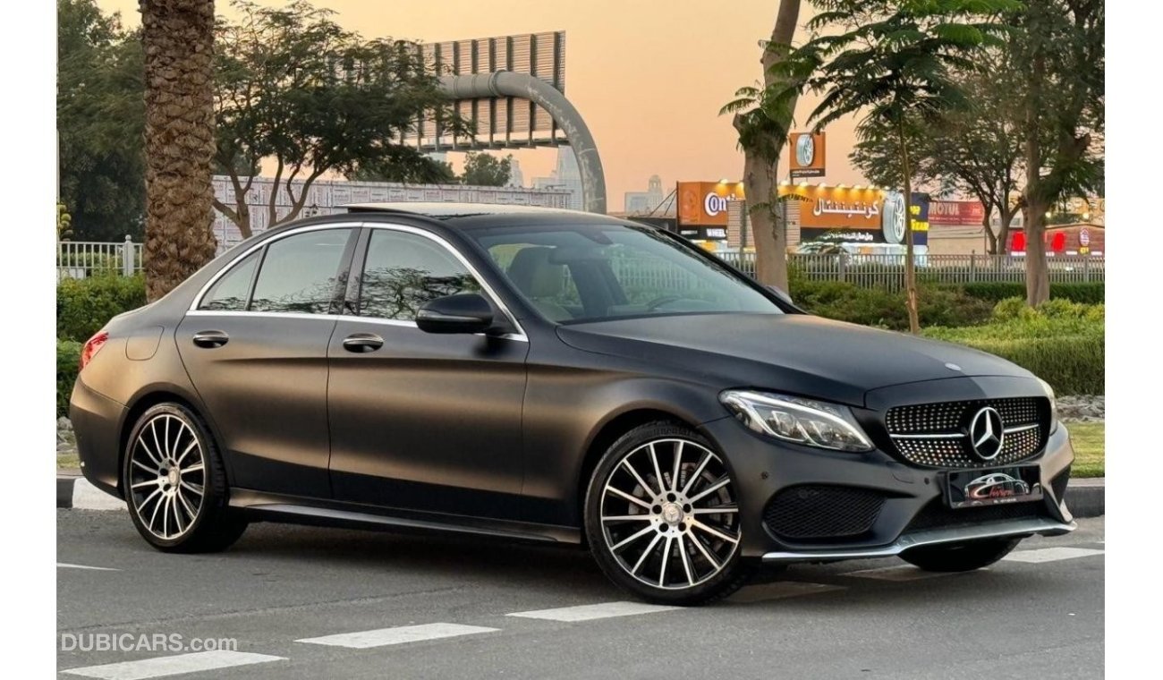 Mercedes-Benz C 200 MERCEDES BENZ C200 2016 GCC FULL OPTIONS IN PERFECT CONDITIONS