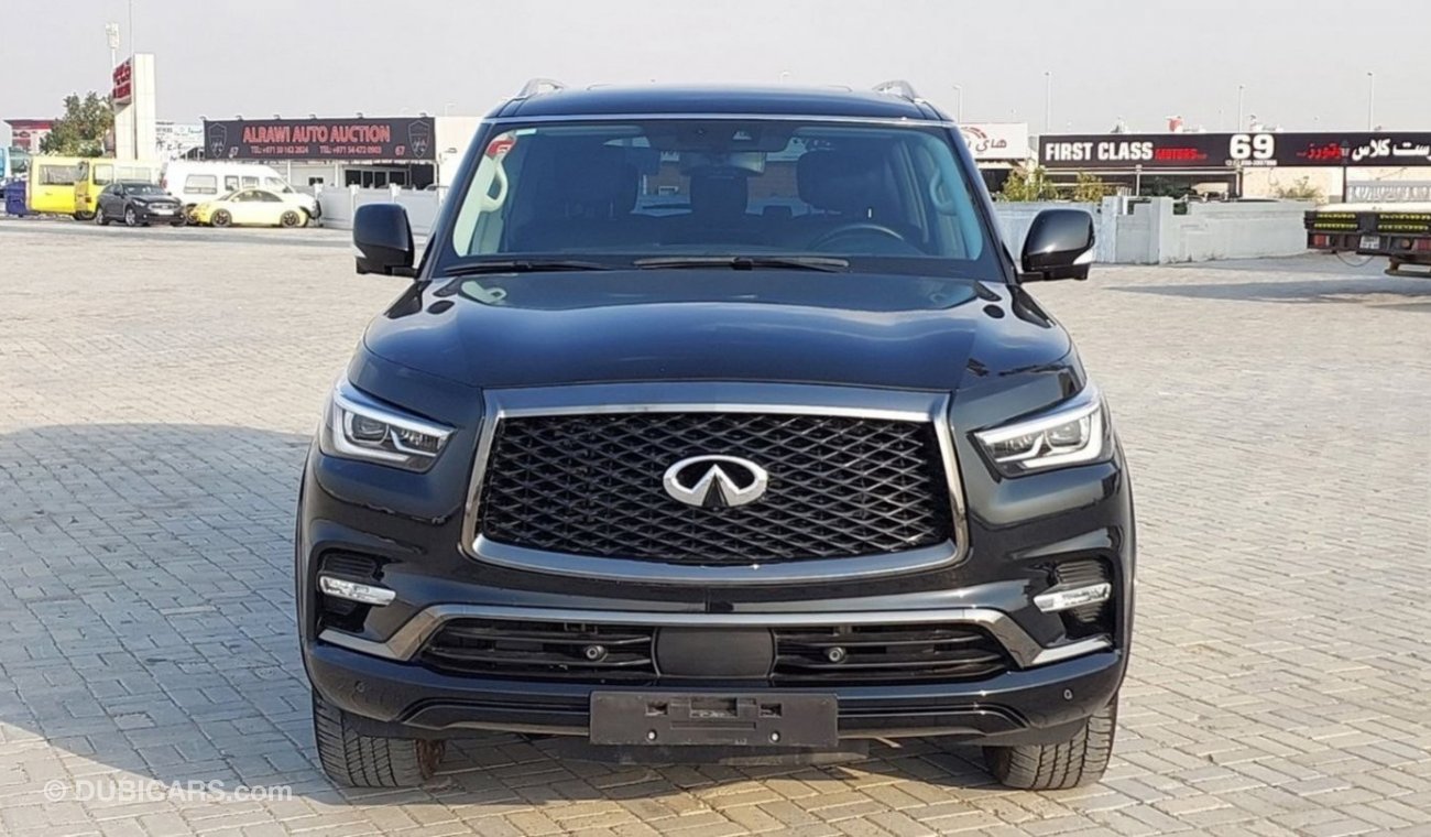 Infiniti QX80 Luxe 7st Proactive 2021 Agency Warranty Full Service History GCC