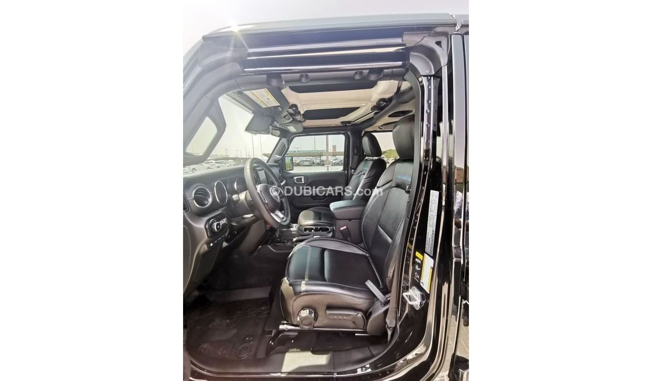 Jeep Wrangler Jeep Wrangler Unlimited Rubicon  (Hybrid)- 2022 - Black