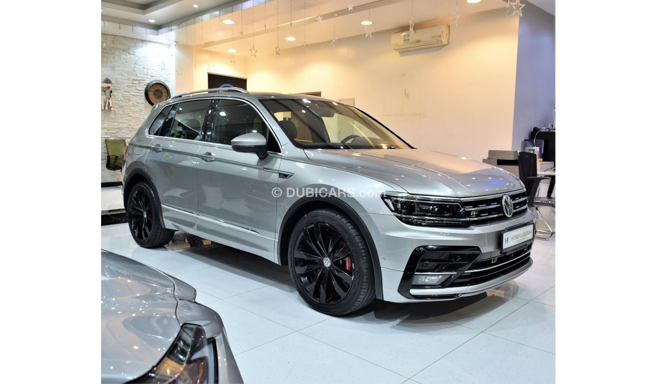 Volkswagen Tiguan EXCELLENT DEAL for our Volkswagen Tiguan R-Line 4MOTION 2019 Model!! in Beige / Silver Color! GCC Sp