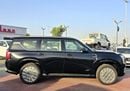 Nissan Patrol LE PLATINUM CITY Nissan patrol platinum full option 3.5l T A/T V6  4WD Gcc black color inside beige