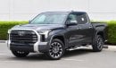 Toyota Tundra 2WD Limited edition CrewMax. Local Registration + 10%